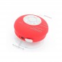 Dynabass - AQUASOUND_RED - Rouge - Enceinte étanche Bluetooth - Micro intégré - Ventouse